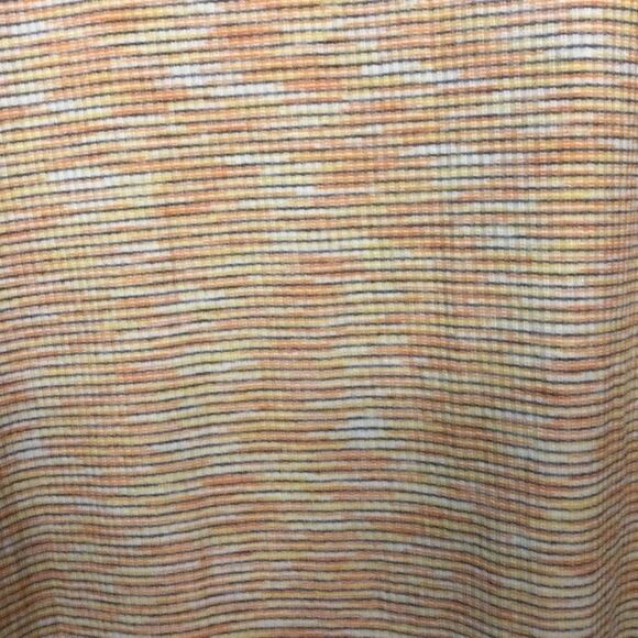 Chelsea&Violet Yellow Striped Short Sleeve Tee-Shirt Dress New Condition Medium - Picture 4 of 5